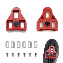 Look Delta Cleat,Calas Ciclismo, para Bicicleta de Carretera y Bicicleta de interior(Flotador de 9 grados), para bicicleta de carretera al aire última intervensión/interior Spin zapatos de ciclismo