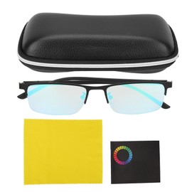 Color Blindness Glasses Color Weakness Glasses Flexible Color Deficient Glasses with Glasses Case