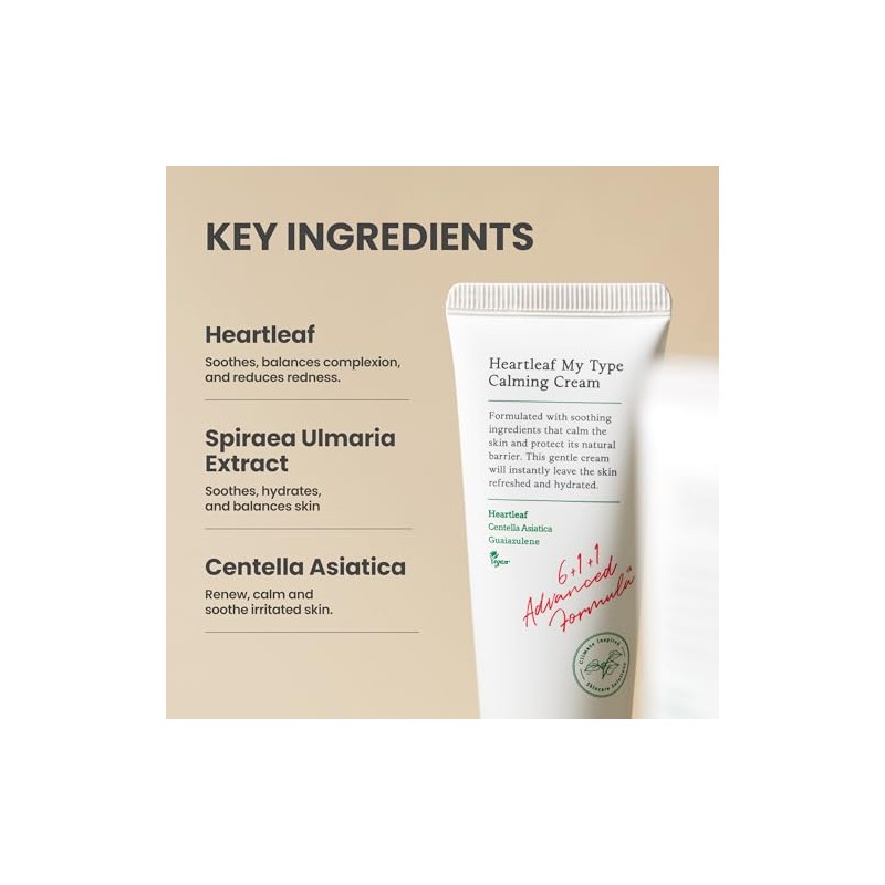 AXIS-Y - Heartleaf My Type Calming Cream - Hidratante en