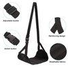 Yeanifeana Portable Airplane Foot Rest for Travel - Adjustable Height
