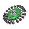 Faithfull FAIWBCT115S Flat Wire Brush 115 x 12 x M14