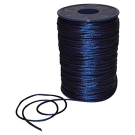 Morex Ribbon 1305 Nylon Satin Cord Ribbon, 1/8" by 144 Yards