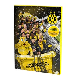 BVB Comic Calendar Christmas Calendar Advent Calendar + 2 Pairs of Fan Shoelaces