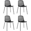 Modern Chairs with Metal Legs for Living, Bedroom, Kitchen, Dining,
