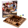 ropoda 14 Inches 4-Way Shut The Box Game (2-4 Players)