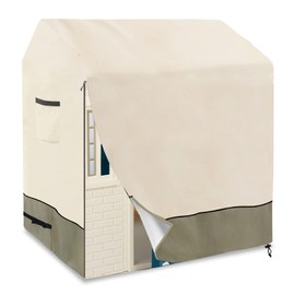 Outdoor Kids' Playhouse Cover,Waterproof Cover Kids' Playhouse,Protect The Wooden Kids Playhouse from Rain,Snow,Dirt and Hail Storms (45" Lx 39" W x 51" H)
