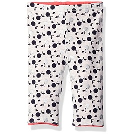 Robeez Baby Girls' Pants, Fuchsia/Cherry Reversible, 6 Months