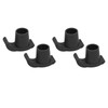 4 Pcs Walker Glide Skis Rubber Universal Walker Ski Glides