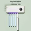 Electric Smart Toothbrush Holder UV Wall Toothbrush Bracket Fan Air
