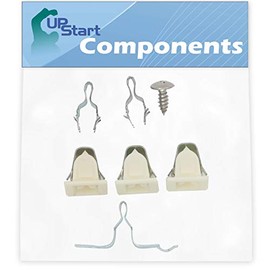 279570 Dryer Door Latch Kit Replacement for Whirlpool GEW9200LW1 Dryer - Compatible with 279570 Door Latch Kit - UpStart Components Brand