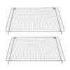 Set of 2 Cooling Racks with Folding Legs，for Cooking, Roasting,