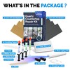Nnrepair Quartz Countertop Repair Kit DIY (Clear, White Acrylic &