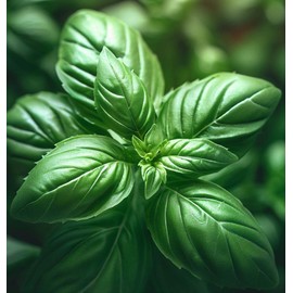 Basil, Italian Large Leaf (Ocimum basilicum) Herb Seeds, Sweet, Aromatic Flavor, Natural Pest Repellent, Easy to Grow, Seeds by MySeeds.Co, You Choose The Amount (1/4 LB)