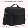 Maletines De Maquillaje Profesional Impermeable 4 Niveles