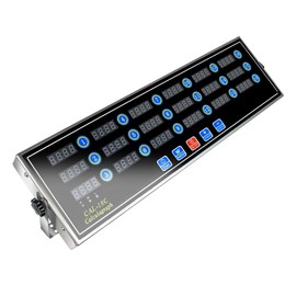 NJTFHU Commercial 18 Channel Kitchen Timers for Cooking with Alarm Adjustable Volume Professional Led Digital Timers for Cooking Clock Reminders for Multiple Events in Restaurant Kitchens