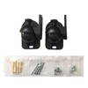 1 Pair Speaker Wall Mount Bracket ABS Plastic Holder Shelf