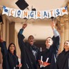 Congratulations Graduation Banner——College Banner,Graduation Party Theme High School, Grad Decor