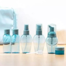 Gita Brand 펌프용기 여행용 화장품 공병 펌핑 휴대용 크림 소분 도구 세트 Travel Cosmetics Container Pump Bottle Pumping Portable Cream Dispensing Tool Set [Single item]