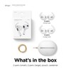 elago 4 Pairs Replacement Ear Hooks Covers Compatible with AirPods