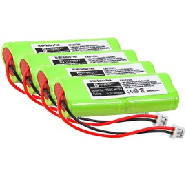 Synergy Digital Dog Collar Batteries, Compatible with Dogtra 282NCP Transmitter Dog Collar, Combo-Pack Includes: 4 x SDDC-H1102 Batteries