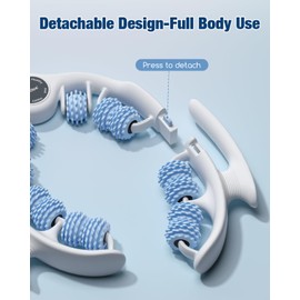 bedee Cellulite Massage Tool, Lymphatic Drainage Massager, Fascia Massage Tool for Arms, Legs, Stomach, Blue