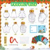 24 Sets Christmas Fillable Balls Bottles Christmas Tree Ornaments