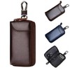 Seizar Men's Key Case, Card Case, Key Case, Integrated Key