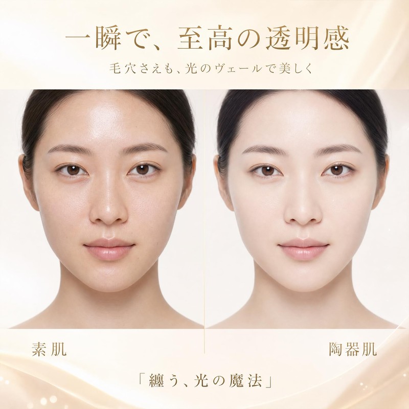 [Magic Powder] Auto Nuance Pressed Powder, Main Unit Set (I),