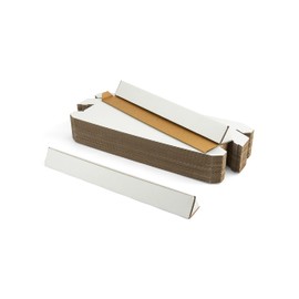 kayritonz Triangle Mailing Tube, 18.25x3x3 inch Cardboard Box, 25-Pack