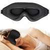 WLLHYF Silk Sleep Mask, 3D Stereo Deep Sleep Eye Mask