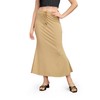 Kipzy - Falda larga de licra para mujer, para playa,