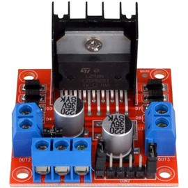 A-DIGISHUO 4Pcs L298N Stepper Motor DC Dual H-Bridge Motor Driver | Controller Module, Used for Arduino Intelligent Automotive Power Supply UNO MEGA R3 Mega2560(4Pcs L298N Motor Drivers)