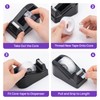 JEFURE Desktop Tape Dispenser, Lightweight Tape Holder with 12 Rolls