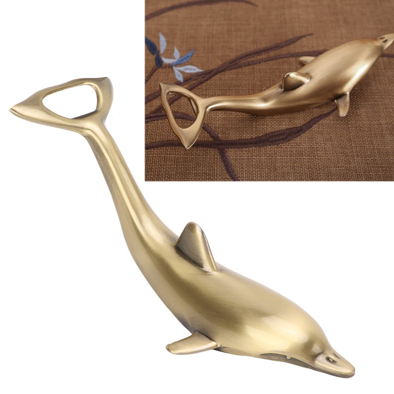 Bottle Opener Exquisite Dolphin Shape Rust Resistant Anti Slip Grip