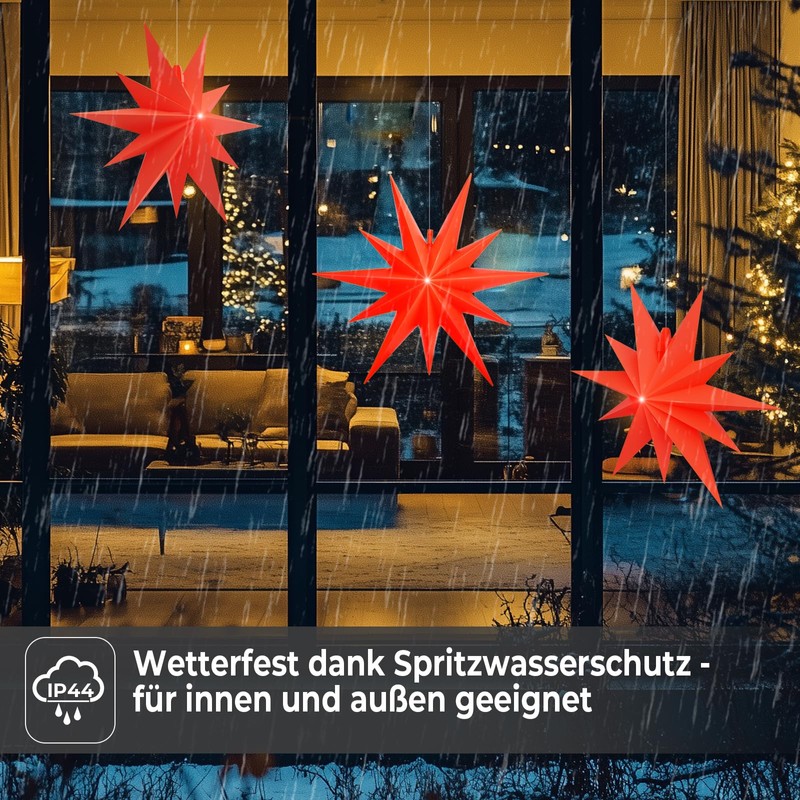 OVILUM 2D Star 57cm (Red)