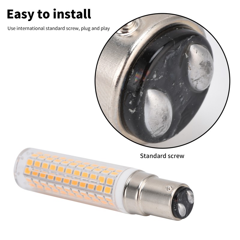 BA15D Bulb LED Corn Lamp 1500LM 136LED Dimmable Light Bulb