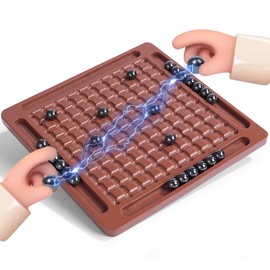 JXJ 2 in 1 Magnetic Chess Game with Stones and Wooden Chess Pieces- -Family Games for Kids and Adults-Enhancing Intelligence- Perfect Board Games for Multi-Occasion Gaming