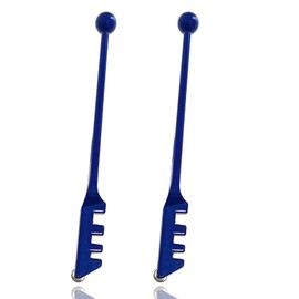 Glass Cutter Tool, 2-8mm Cutting Range, Pencil Style, Blue, 2-Piece