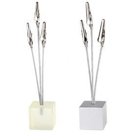 Metal Clip Perfume Test Strips Metal Clip Holder Stand for Aromatherapy Perfume Test Paper Clip Holder