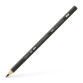 Faber-Castell Graphite Aquarelle Water-Soluble Single Pencil, 8B