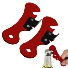 2 PCS Bottle Opener Durable, Multi Purpose Can Opener, Multi-Function Manual Tin Opener for Kitchen Dining Room and Bar
