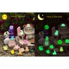 SparkleFab Luminous Mini Resin Animals 50 Pcs Tiny Animals to