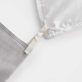 Sijo Premium 100% Austrian Eucalyptus Lyocell Tencel Duvet Cover, Cooling, Silky Soft, Smooth, Great for Hot Sleepers, Ultra Hygienic, Sustainable, Static Free (Dove, Full/Queen)