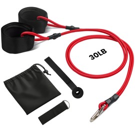 JWHOO Baseball Pitching Resistance Bands - 30 Lb Softball Pitching Trainer, Resistance Bands for Arm Strength, Ideal for Training, Warm-Ups & Beginner Learning