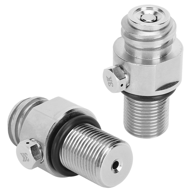 Soda Water Cylinder Valve Accessory M18x1.5 TR21-4 Thread for SodaStream