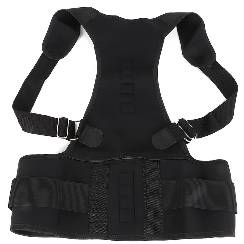 Adjustable Shoulder Brace Support Straighten Back for Posture Correction (XXL)