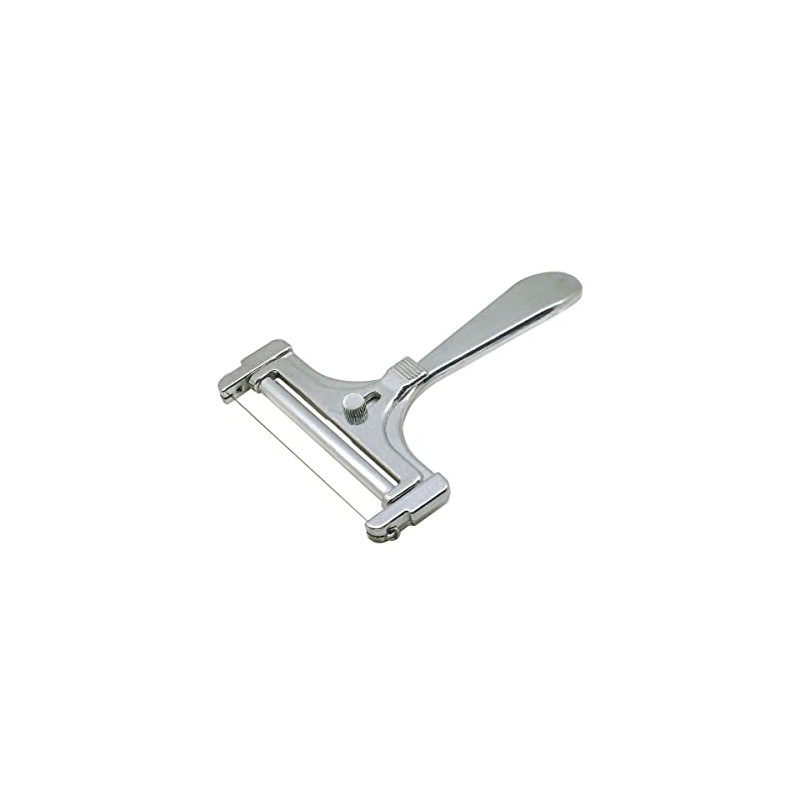 Fackelmann 45861 Aluminium Cheese Cutter with Roll and Cutting Wire,