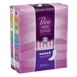 Kimberly-Clark 33592 Poise Pad, Ultimate (Pack of 132)
