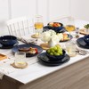 Vicrays 12-Piece Ceramic Dinnerware Set, Dinner Plates, Salad Plates &
