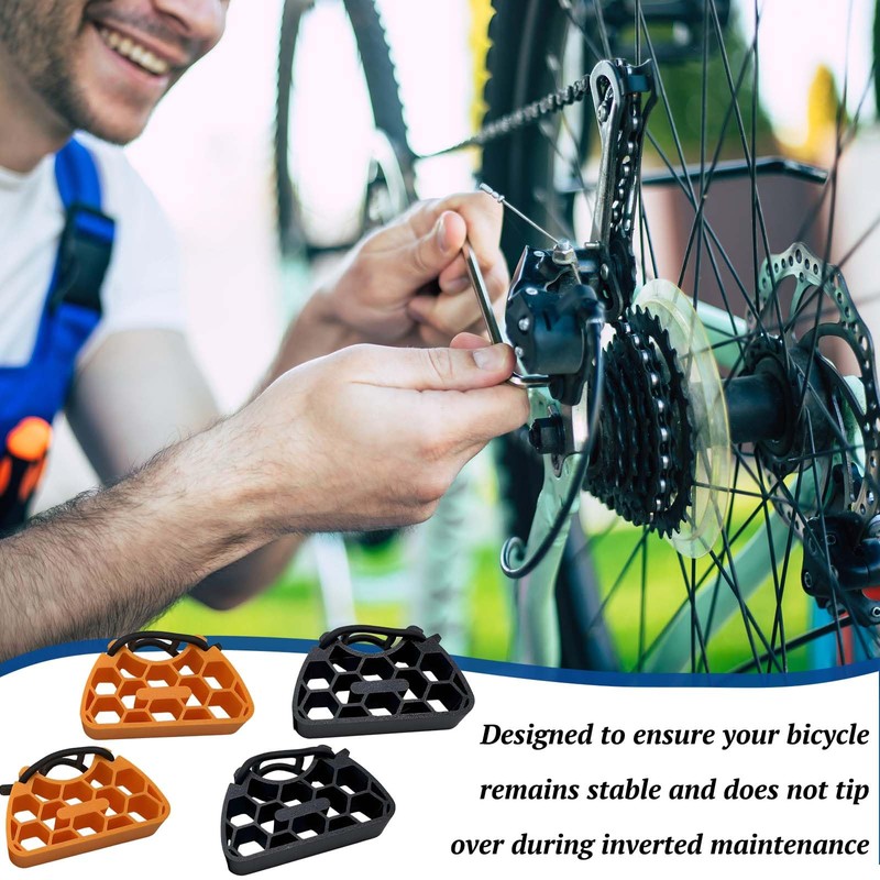 Roioiow Bicycle Handlebar Stand - Bike Repair Stands with Non-Slip